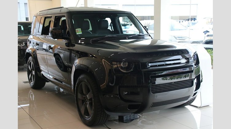 2025 New Land Rover Defender 110 Santorini Black P425 Petrol V8 X-Dynamic SE