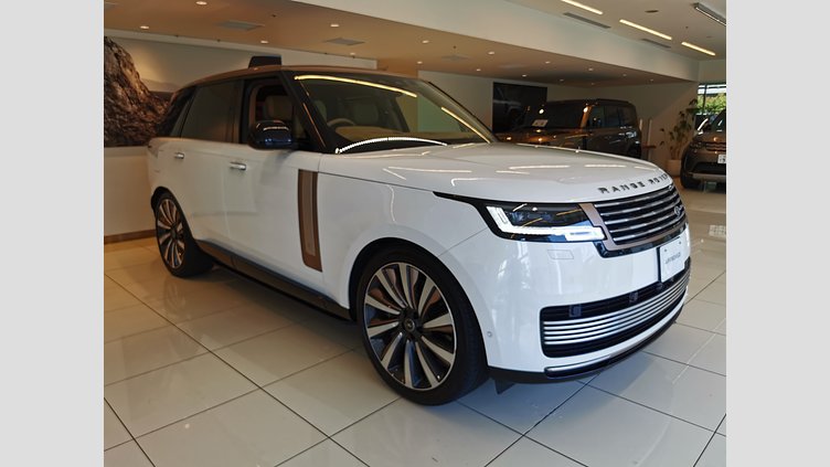 2022 認定中古車 Land Rover Range Rover アイシーホワイト - グロスフィニッシュ P530 AWD（AT） スタンダードホイールベース SV