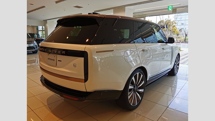 2022 認定中古車 Land Rover Range Rover アイシーホワイト - グロスフィニッシュ P530 AWD（AT） スタンダードホイールベース SV