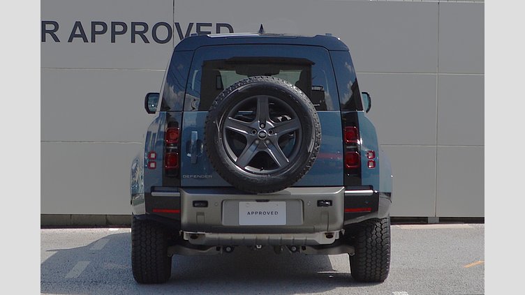2025 認定中古車 Land Rover Defender 110 タスマンブルー P300 ガソリン X-Dynamic SE