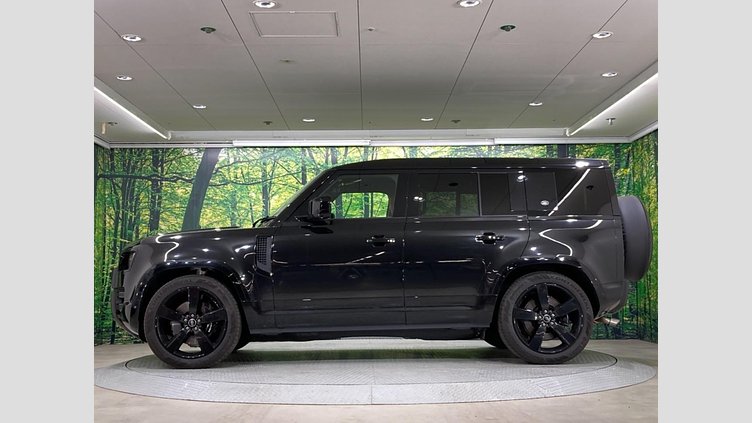 2024 認定中古車 Land Rover Defender 110 サントリーニブラック P525 AWD (AT) V8