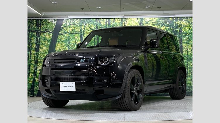 2024 認定中古車 Land Rover Defender 110 サントリーニブラック P525 AWD (AT) V8