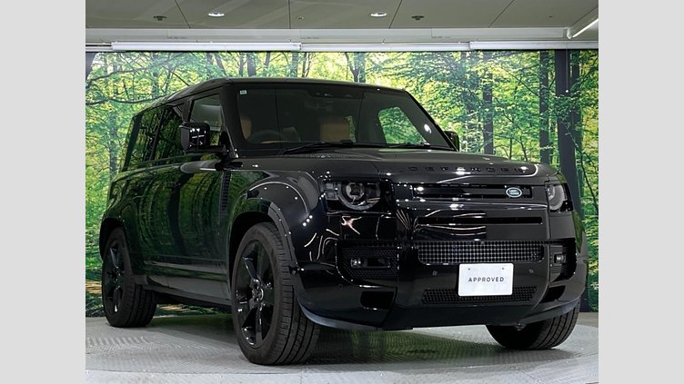 2024 認定中古車 Land Rover Defender 110 サントリーニブラック P525 AWD (AT) V8