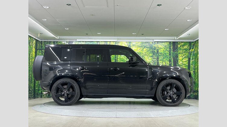 2024 認定中古車 Land Rover Defender 110 サントリーニブラック P525 AWD (AT) V8