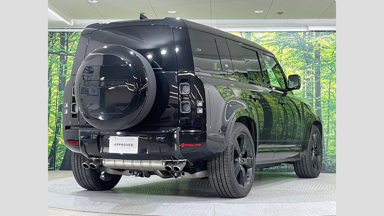 2024 認定中古車 Land Rover Defender 110 サントリーニブラック P525 AWD (AT) V8