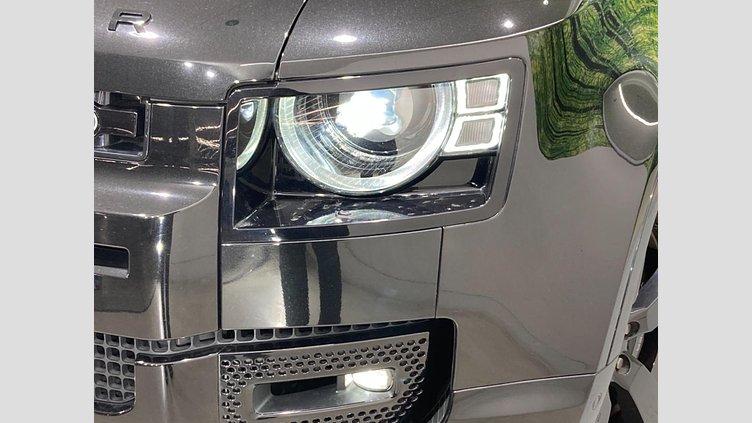 2024 認定中古車 Land Rover Defender 110 サントリーニブラック P525 AWD (AT) V8
