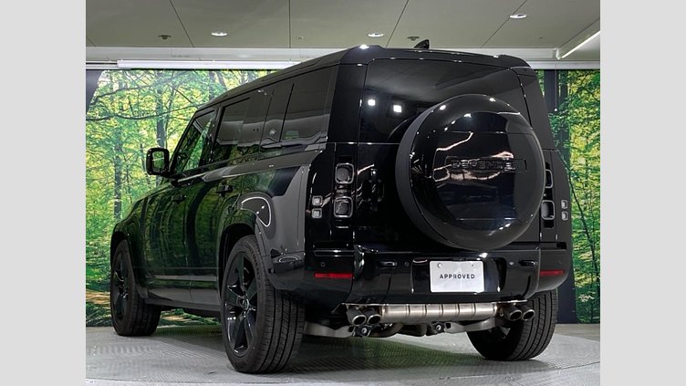 2024 認定中古車 Land Rover Defender 110 サントリーニブラック P525 AWD (AT) V8