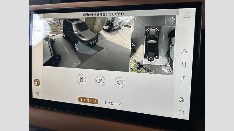 2023 認定中古車 Land Rover Defender 110 サントリーニブラック D300 AWD（AT） X