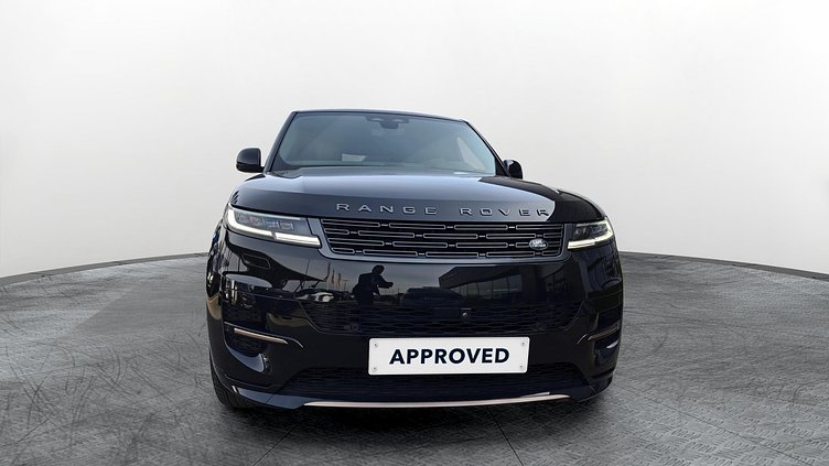2025 Approved Land Rover Range Rover Sport Czarny Santorini Black D300 Diesel MHEV Standard Wheelbase Dynamic HSE