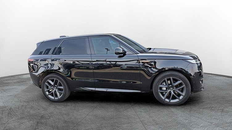 2025 Approved Land Rover Range Rover Sport Czarny Santorini Black D300 Diesel MHEV Standard Wheelbase Dynamic HSE