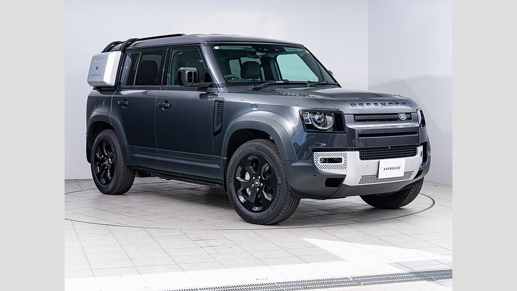 2025 認定中古車 Land Rover Defender 110 カルパチアングレイ D350 ディーゼルマイルドハイブリッド S　D350　コイルサスペンション