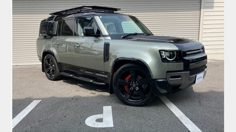 2024 認定中古車 Land Rover Defender 130 パンゲアグリーン D350 ディーゼルマイルドハイブリッド X