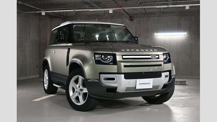 2023 認定中古車 Land Rover Defender 90 パンゲアグリーン P300 AWD（AT） SE