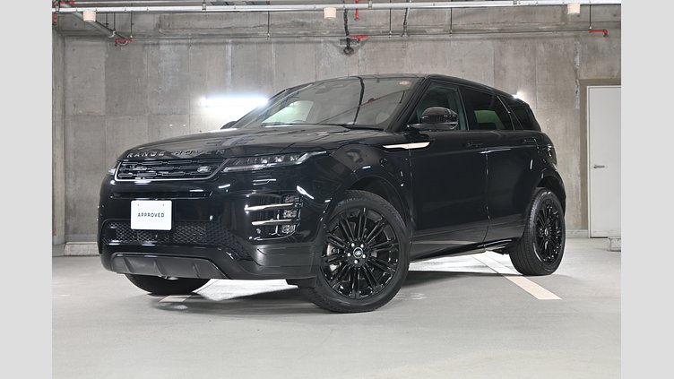 2024 認定中古車 Land Rover Range Rover Evoque サントリーニブラック プラグインハイブリッド（ガソリン） Standard Wheelbase DYNAMIC HSE