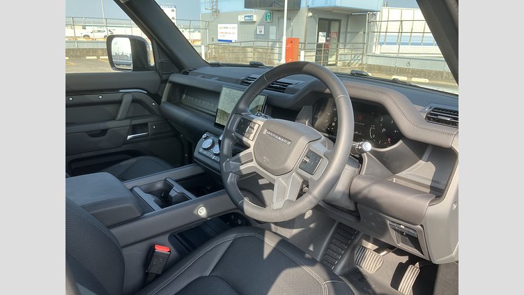 2024 認定中古車 Land Rover Defender 110 サントリーニブラック D350 ディーゼルマイルドハイブリッド S