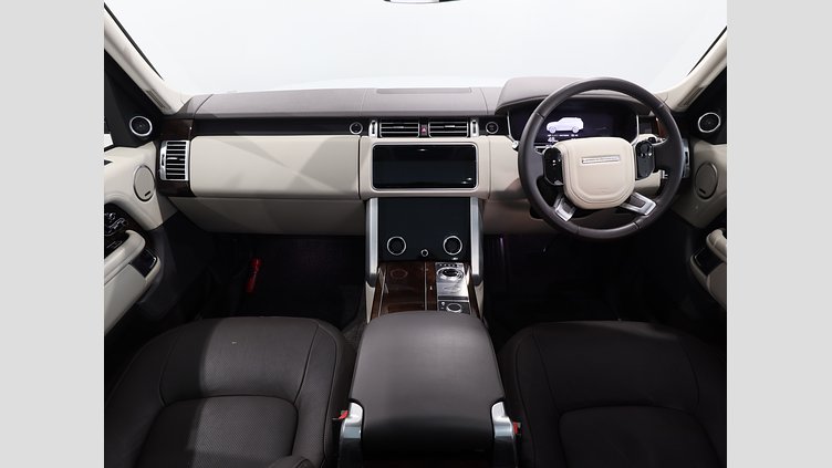 2021 認定中古車 Land Rover Range Rover ユーロンホワイト P400e 2.0リッターSi4 404PS プラグインハイブリッド （PHEV） スタンダードホイールベース VOGUE