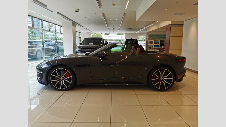 2022 認定中古車 Jaguar F-Type カルパチアングレイ P575 オートマチック 全輪駆動 F-TYPEコンバーチブル R