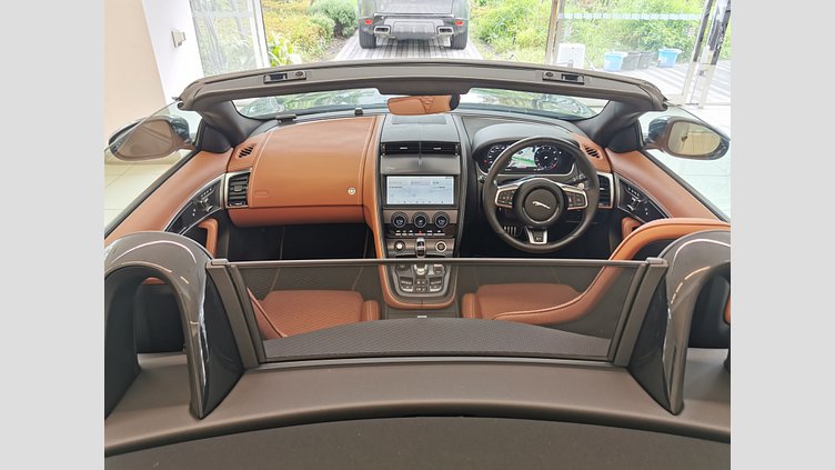 2022 認定中古車 Jaguar F-Type カルパチアングレイ P575 オートマチック 全輪駆動 F-TYPEコンバーチブル R