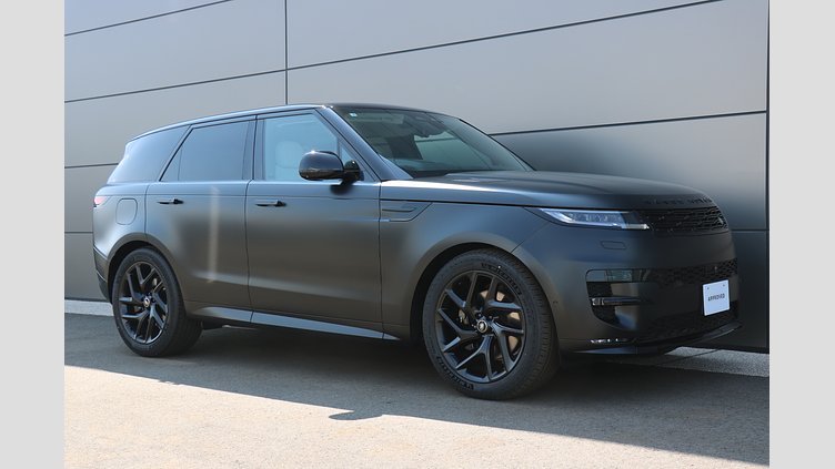 2025 認定中古車 Land Rover Range Rover Sport サントリーニブラック D300マイルドハイブリッド スタンダードホイールベース Dynamic HSE