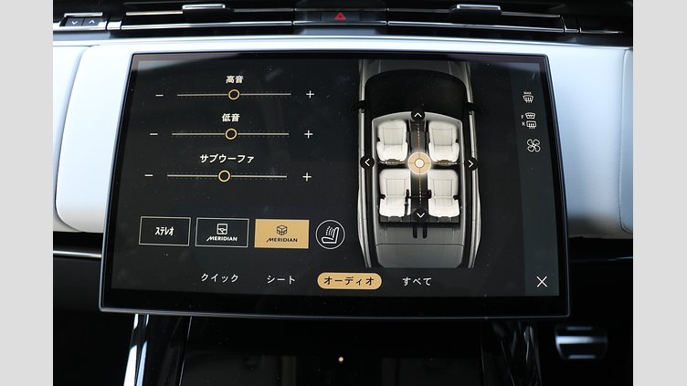 2025 認定中古車 Land Rover Range Rover Sport サントリーニブラック D300マイルドハイブリッド スタンダードホイールベース Dynamic HSE