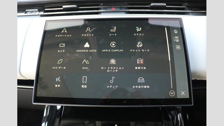 2025 認定中古車 Land Rover Range Rover Sport サントリーニブラック D300マイルドハイブリッド スタンダードホイールベース Dynamic HSE