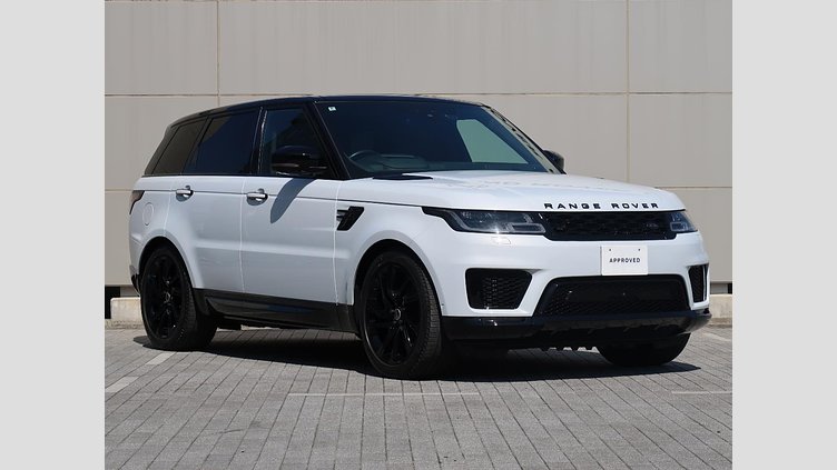 2019 認定中古車 Land Rover Range Rover Sport ユーロンホワイト 3.0リッターTDV6ディーゼル（258 PS） HSE