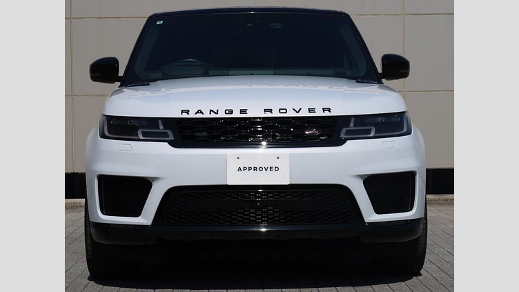2019 認定中古車 Land Rover Range Rover Sport ユーロンホワイト 3.0リッターTDV6ディーゼル（258 PS） HSE