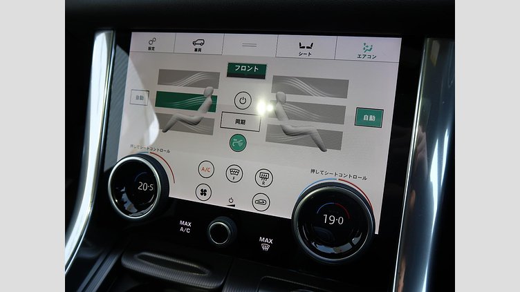 2019 認定中古車 Land Rover Range Rover Sport ユーロンホワイト 3.0リッターTDV6ディーゼル（258 PS） HSE