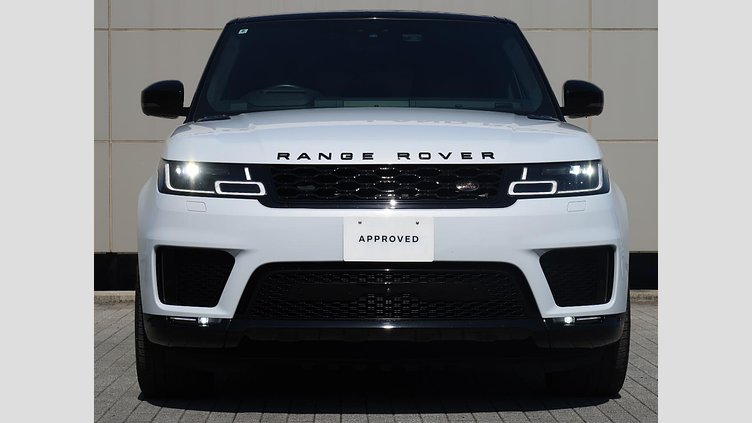 2019 認定中古車 Land Rover Range Rover Sport ユーロンホワイト 3.0リッターTDV6ディーゼル（258 PS） HSE