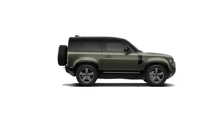 2026 新車 Land Rover Defender 90 ウールストーングリーン D350 ディーゼルマイルドハイブリッド X-Dynamic HSE