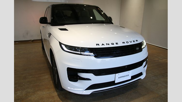 2023 認定中古車 Land Rover Range Rover Sport フジホワイト 3.0リッター6気筒300PSターボチャージドディーゼルMHEV（オートマチック） DYNAMIC SE