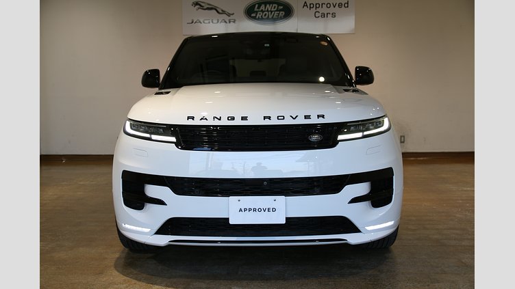 2023 認定中古車 Land Rover Range Rover Sport フジホワイト 3.0リッター6気筒300PSターボチャージドディーゼルMHEV（オートマチック） DYNAMIC SE