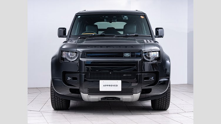 2022 認定中古車 Land Rover Defender 110 サントリーニブラック D300 AWD（AT） X-DYNAMIC HSE D300 エアサスペンション