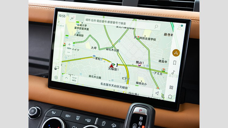 2022 認定中古車 Land Rover Defender 110 サントリーニブラック D300 AWD（AT） X-DYNAMIC HSE D300 エアサスペンション