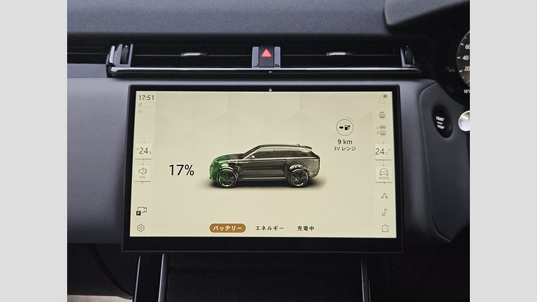 2024 認定中古車 Land Rover Range Rover Velar ハクバシルバー P400eプラグインハイブリッド（ガソリン） スタンダードホイールベース Dynamic SE