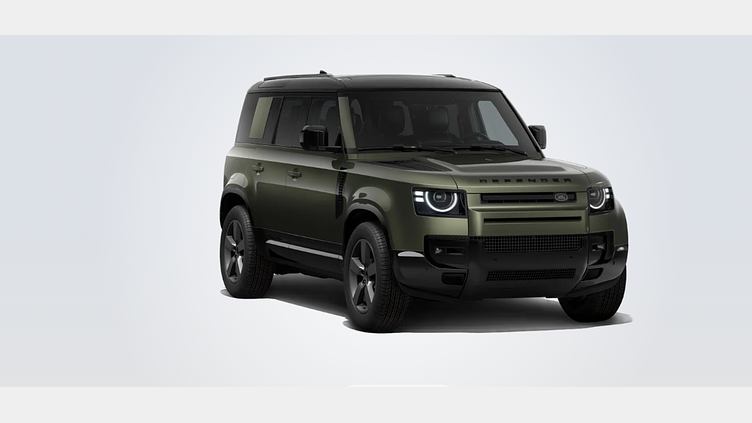 2026 Novo vozilo Land Rover Defender 110 Woolstone Green 2.0 PHEV 300 PS AWD NOMAD