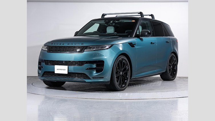 2023 認定中古車 Land Rover Range Rover Sport ジオラグリーン 3.0リッター6気筒400PSターボチャージドガソリンMHEV（オートマチック） FIRST EDITION