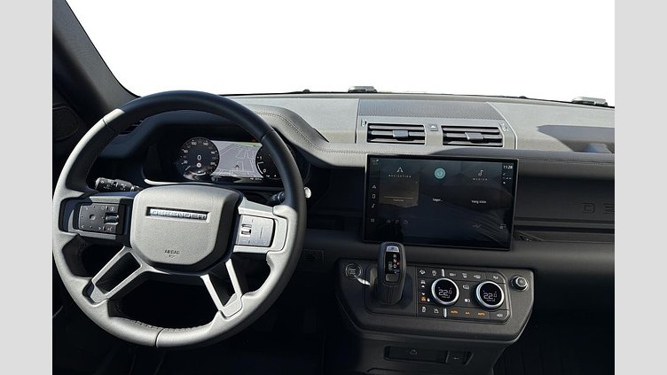 2024 Brugt Land Rover Defender 110 Santorini Black Diesel Mild Hybrid D250 Hard Top X-Dynamic SE