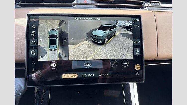 2025 Brugt Land Rover Range Rover Sport Santorini Black PHEV P460e Dynamic SE