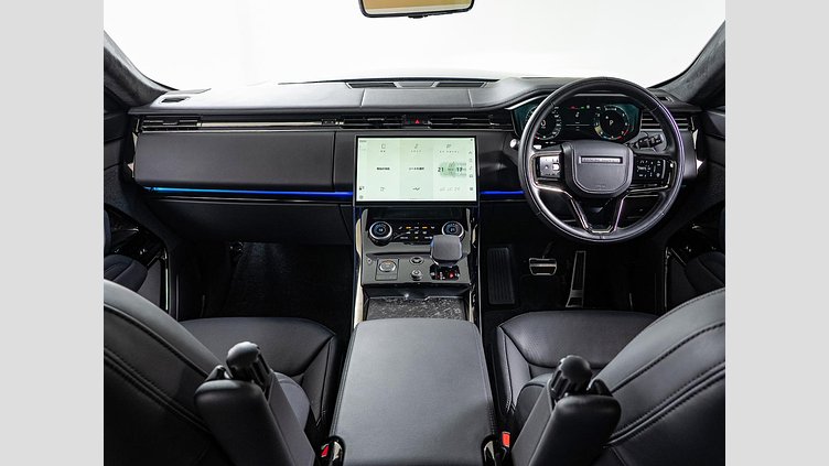 2023 認定中古車 Land Rover Range Rover Sport ヴァレジネブルー 3.0リッター6気筒400PSターボチャージドガソリンMHEV（オートマチック） FIRST EDITION