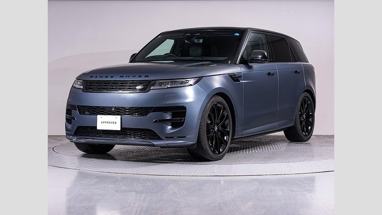 2023 認定中古車 Land Rover Range Rover Sport ヴァレジネブルー 3.0リッター6気筒400PSターボチャージドガソリンMHEV（オートマチック） FIRST EDITION