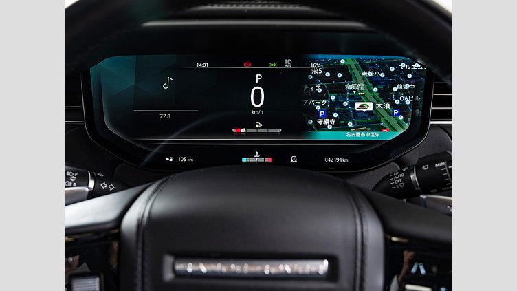 2023 認定中古車 Land Rover Range Rover Sport ヴァレジネブルー 3.0リッター6気筒400PSターボチャージドガソリンMHEV（オートマチック） FIRST EDITION