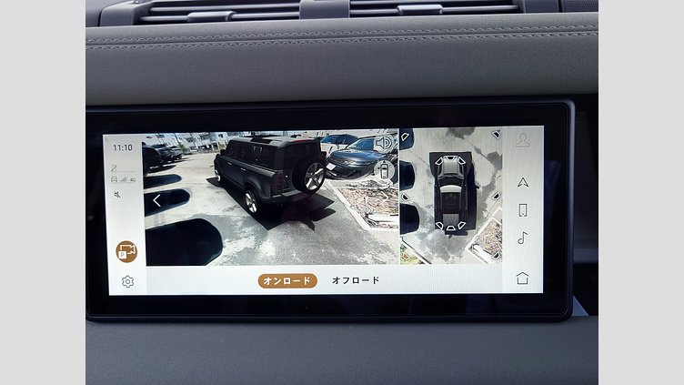 2023 認定中古車 Land Rover Defender 110 サントリーニブラック P300 AWD（AT） XS EDITION