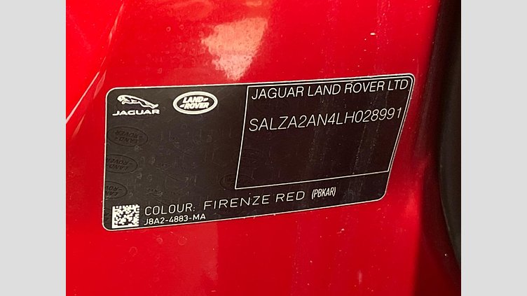 2019 認定中古車 Land Rover Range Rover Evoque フィレンツェレッド D180 S