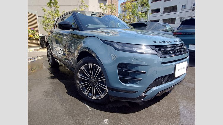 2023 認定中古車 Land Rover Range Rover Evoque トライベッカブルー P250（ガソリン） スタンダードホイールベース DYNAMIC HSE