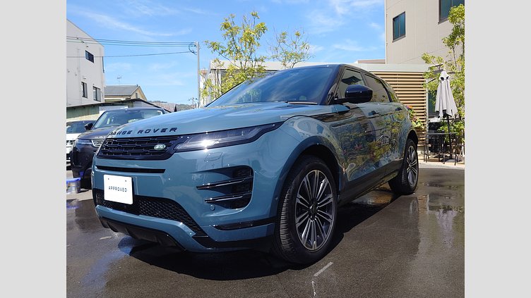 2023 認定中古車 Land Rover Range Rover Evoque トライベッカブルー P250（ガソリン） スタンダードホイールベース DYNAMIC HSE