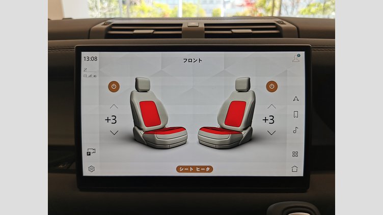 2024 認定中古車 Land Rover Defender 110 サントリーニブラック D350 ディーゼルマイルドハイブリッド S