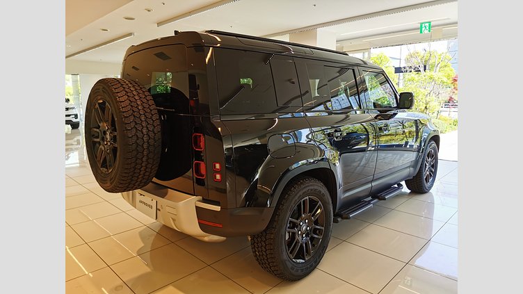 2024 認定中古車 Land Rover Defender 110 サントリーニブラック D350 ディーゼルマイルドハイブリッド S