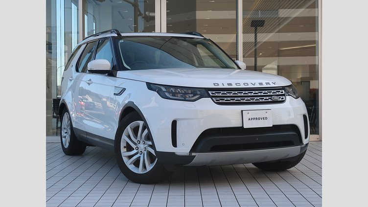 2018 認定中古車 Land Rover Discovery Fuji White 3.0 V6 Dsl Mono Turbo Std Flow ゴーアウトエディション