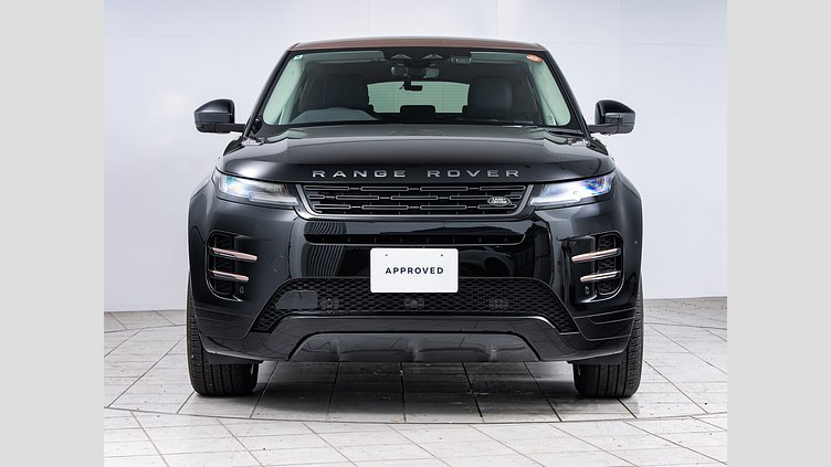 2024 認定中古車 Land Rover Range Rover Evoque サントリーニブラック P200（ガソリン） DYNAMIC SE　P200